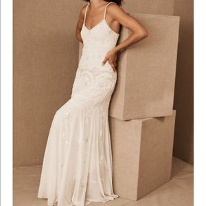 BHLDN Naomi Gown size 4, Like New Condition